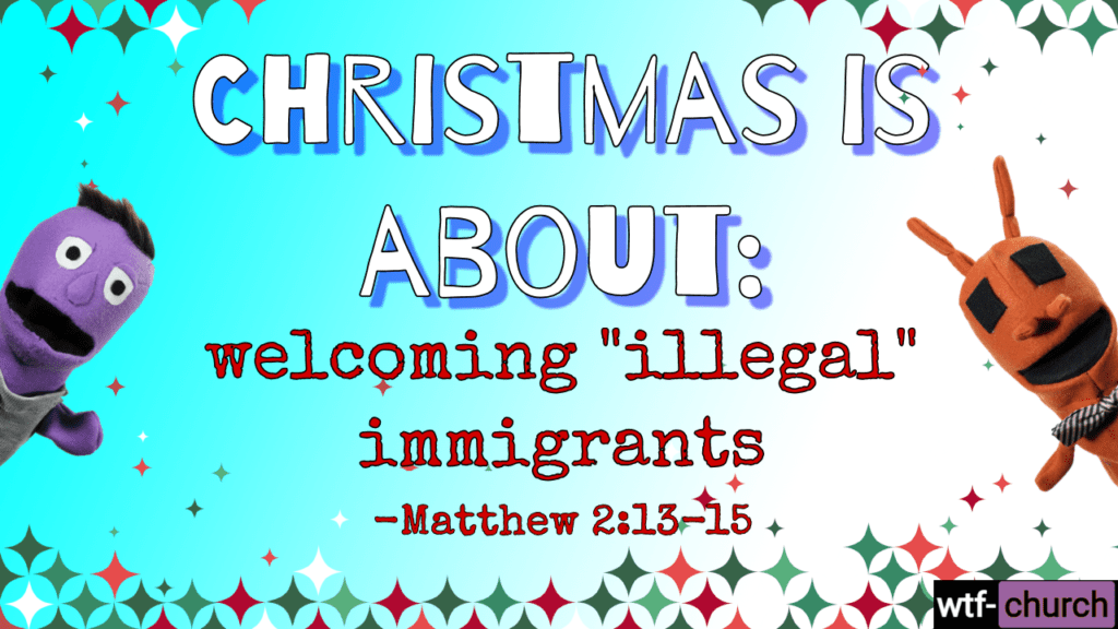 christmas is about welcoming
